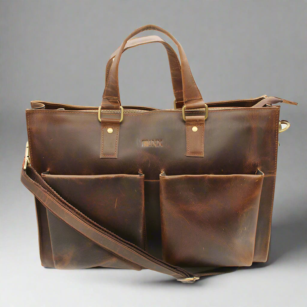 Promenade Leather Laptop Bag