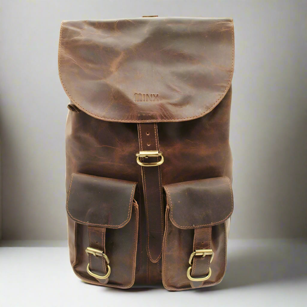Sherri Leather Back Pack END OF RANGE SALE