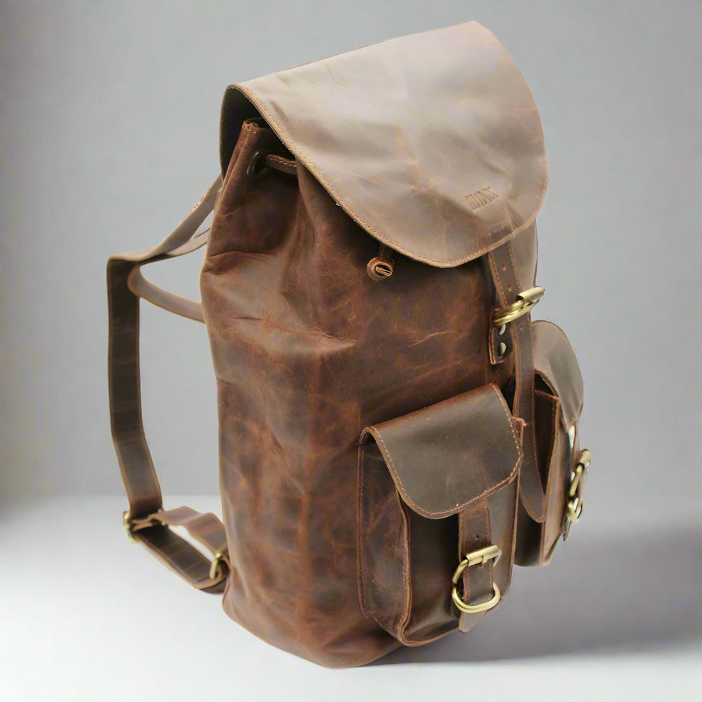 Sherri Leather Back Pack END OF RANGE SALE