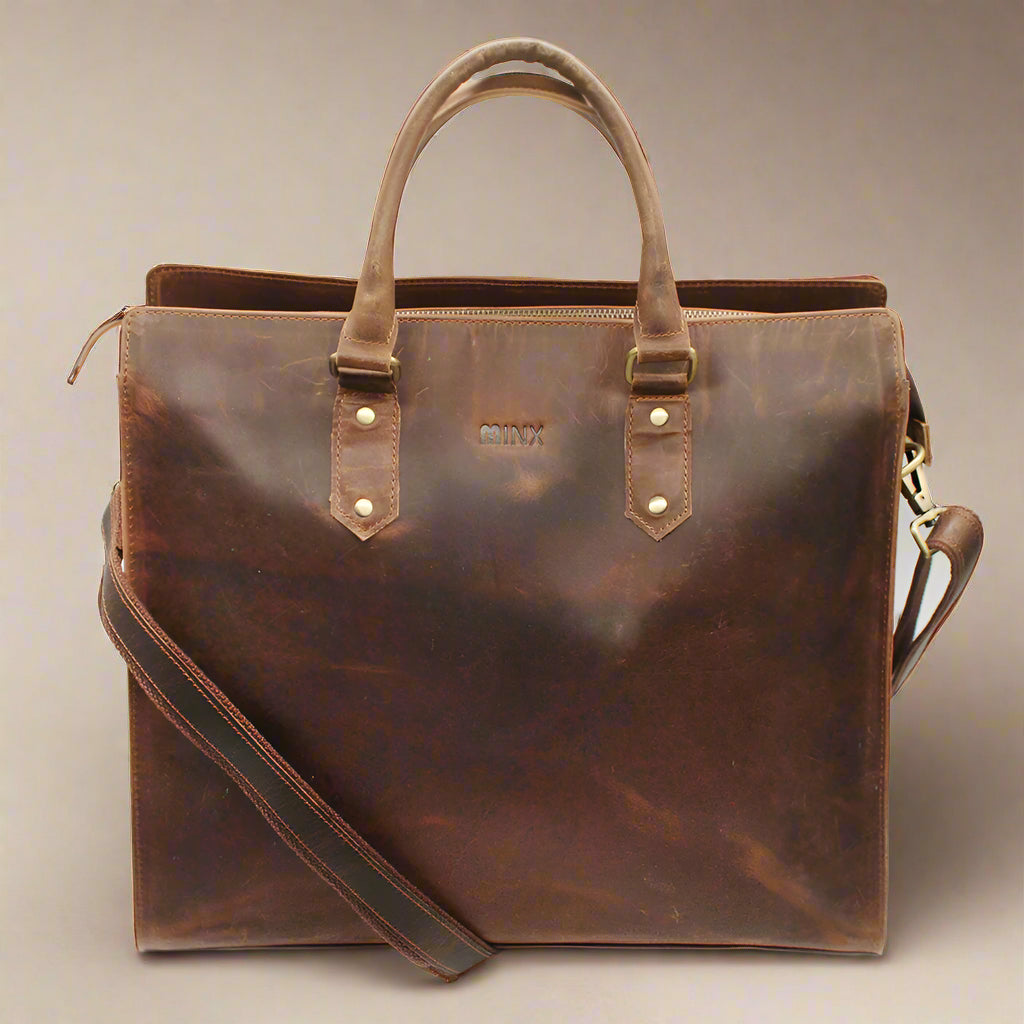 Josie Leather Hand / Laptop Bag