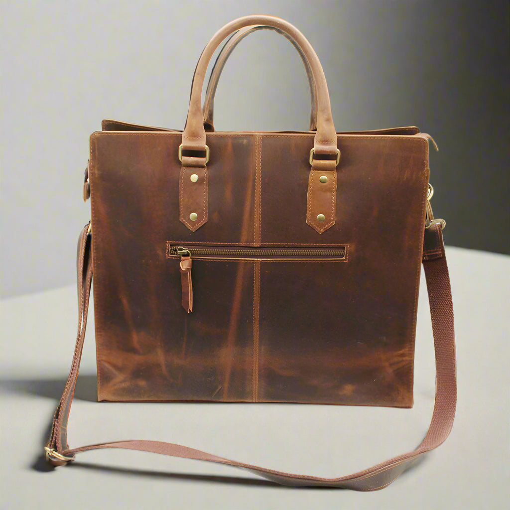 Josie Leather Hand / Laptop Bag