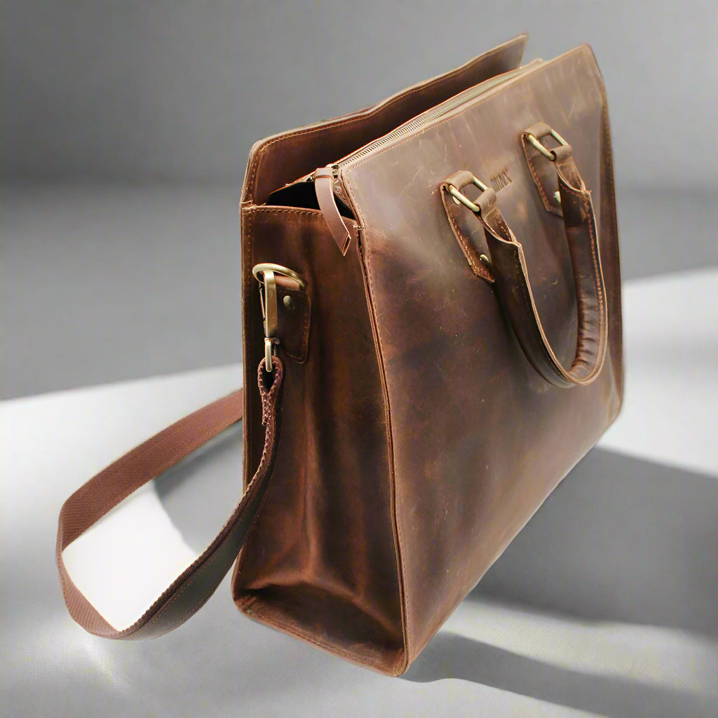 Josie Leather Hand / Laptop Bag