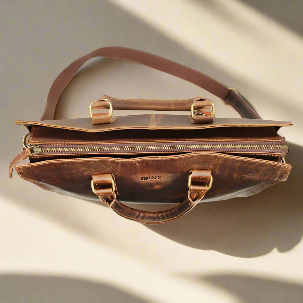 Josie Leather Hand / Laptop Bag