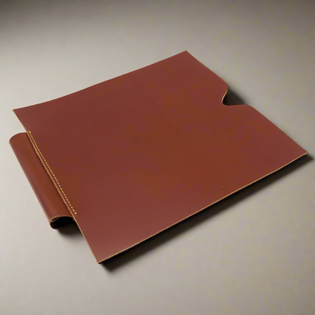 Mouse and Pen Leather Pad