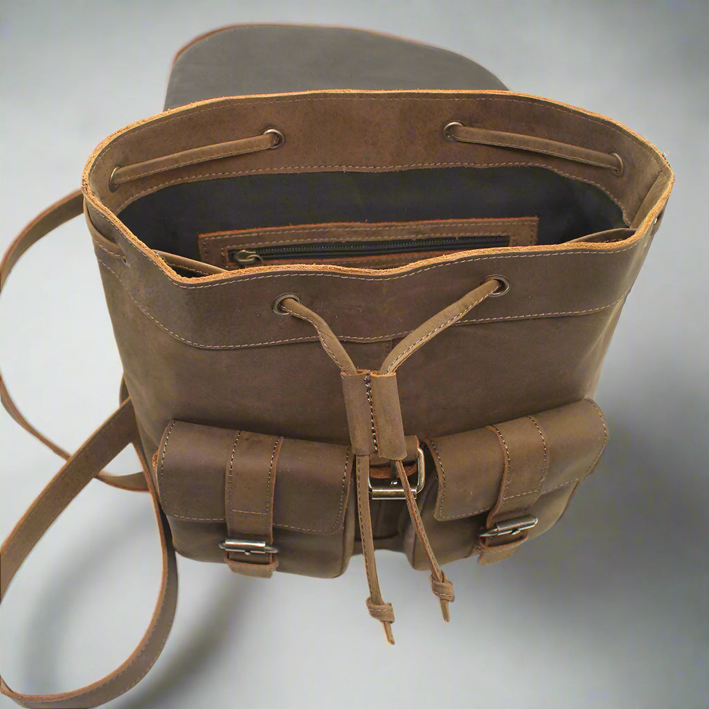 Finn Leather Backpack