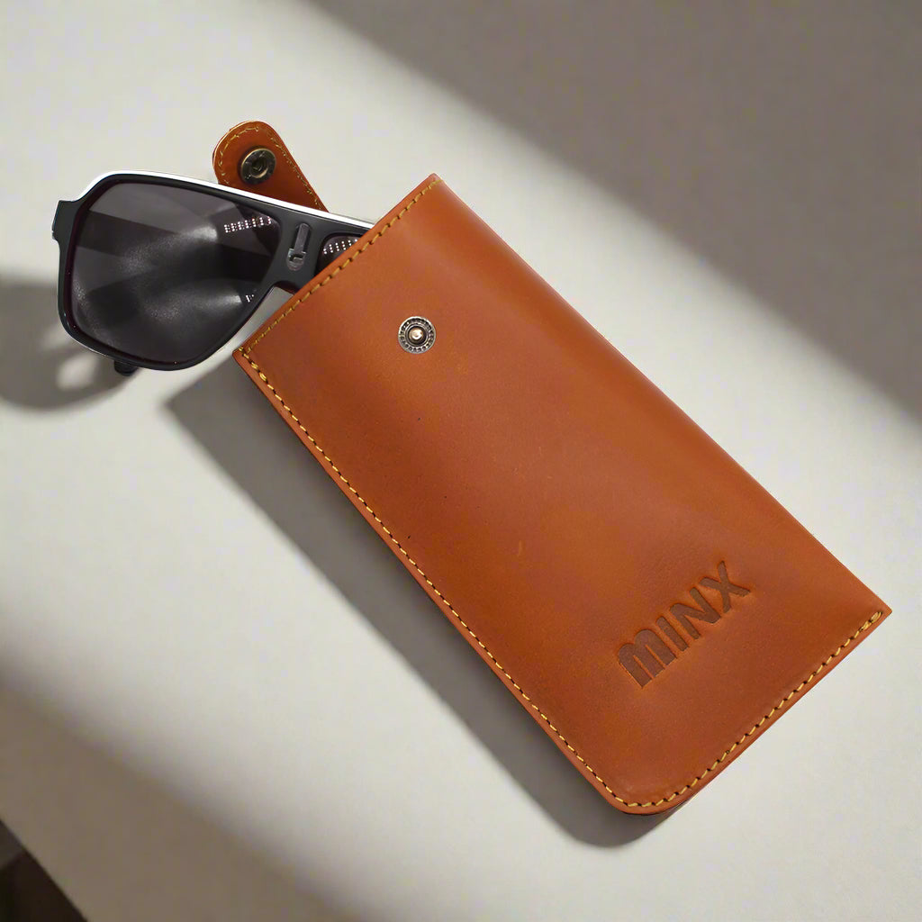 Sunny Leather Sunglass Pouch