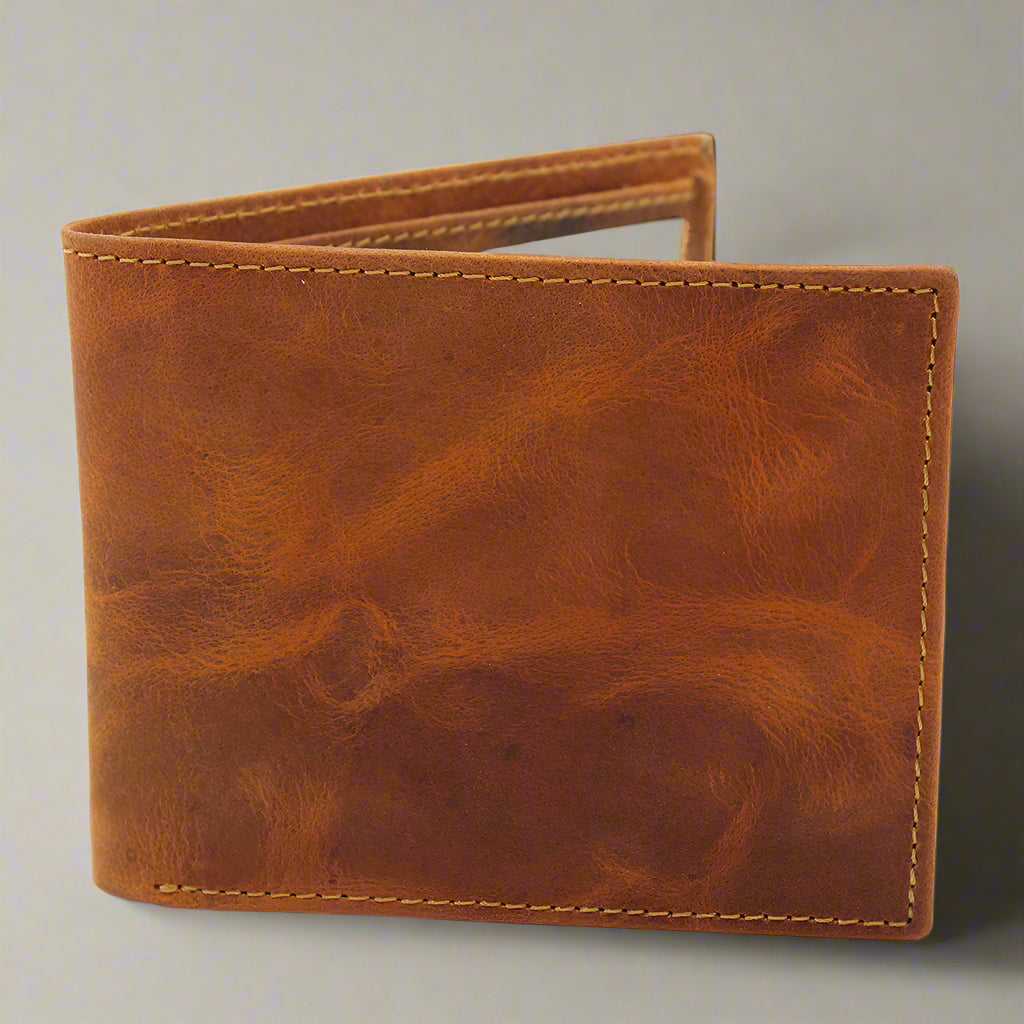 Men's Leather  Rustic Wallet