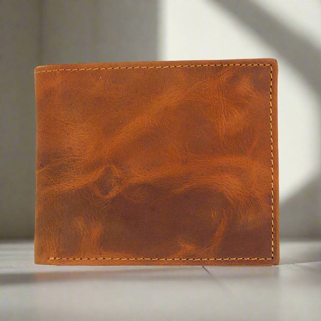 Men's Leather  Rustic Wallet
