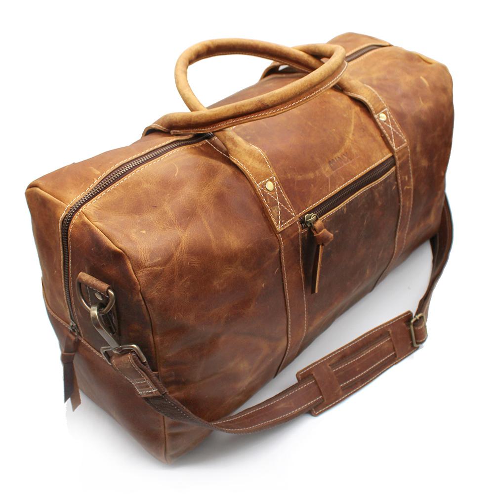 Hunter Leather Travel Bag
