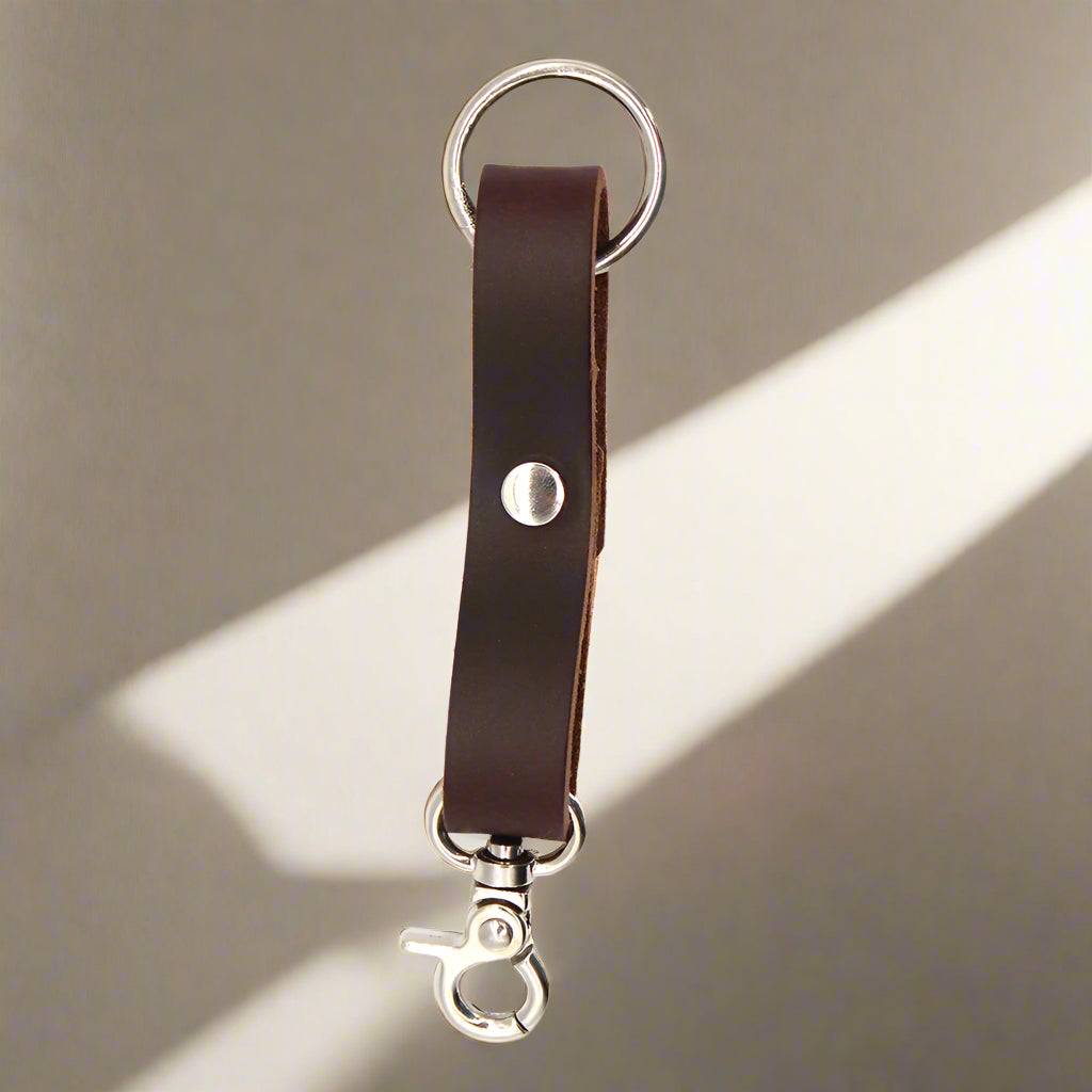 His & Her's Leather Key Rings