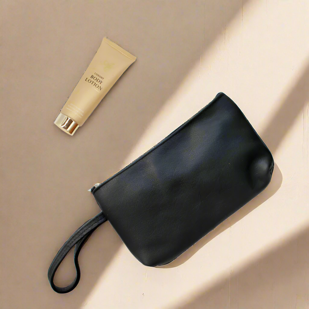 Make Up Bag and Body Lotion Gift Set WOMENS DAY