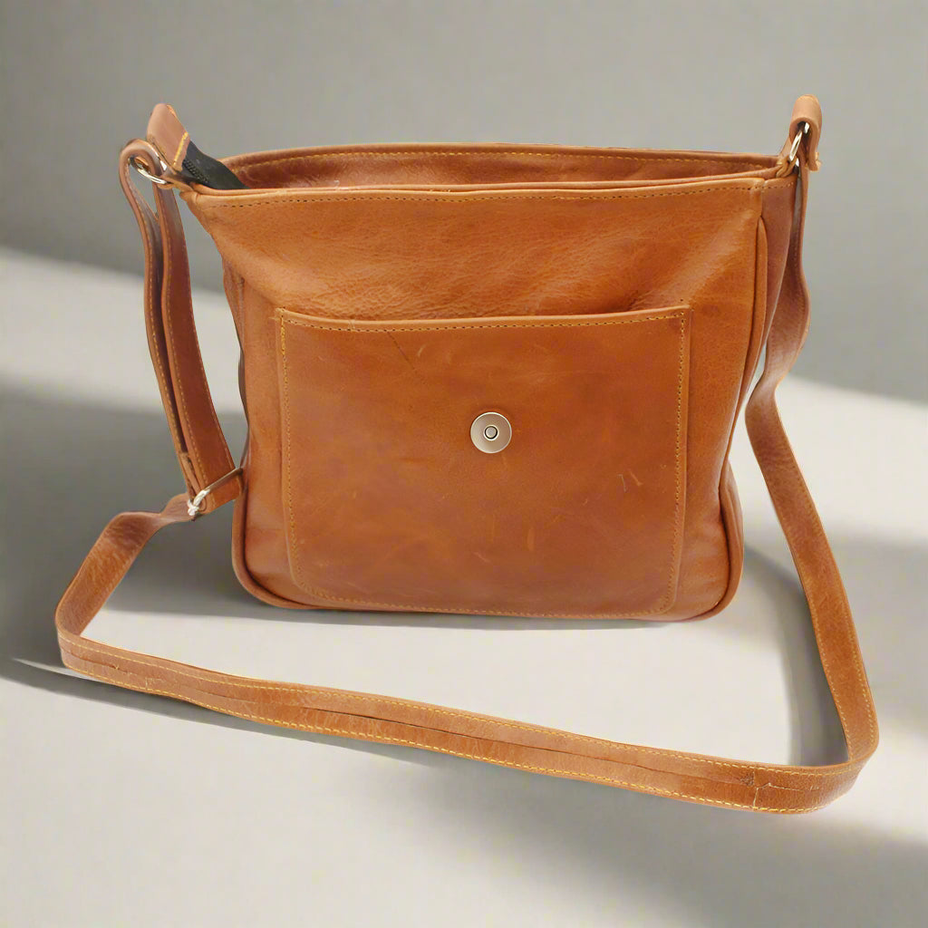 Mini Huxley Leather Hand Bag