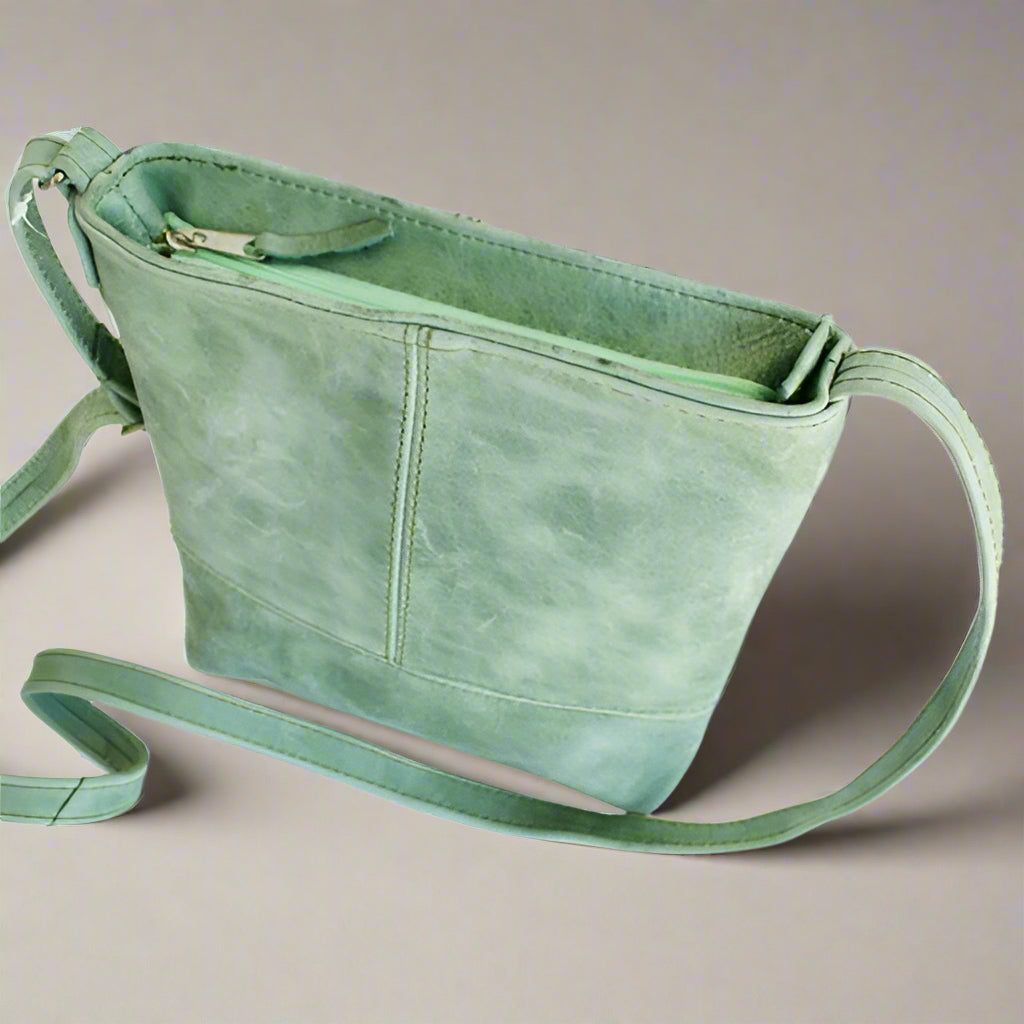 Get up and go Leather Bag