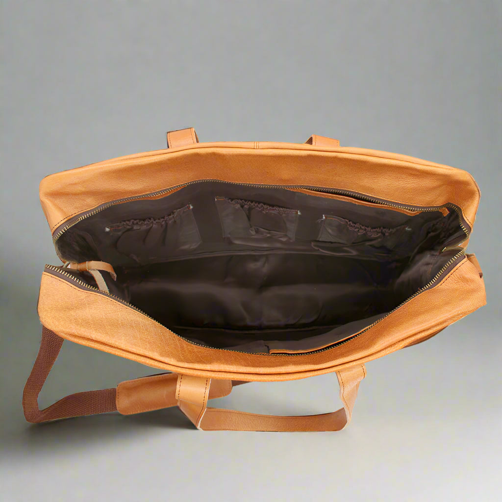 Kaisley Leather Travel Bag