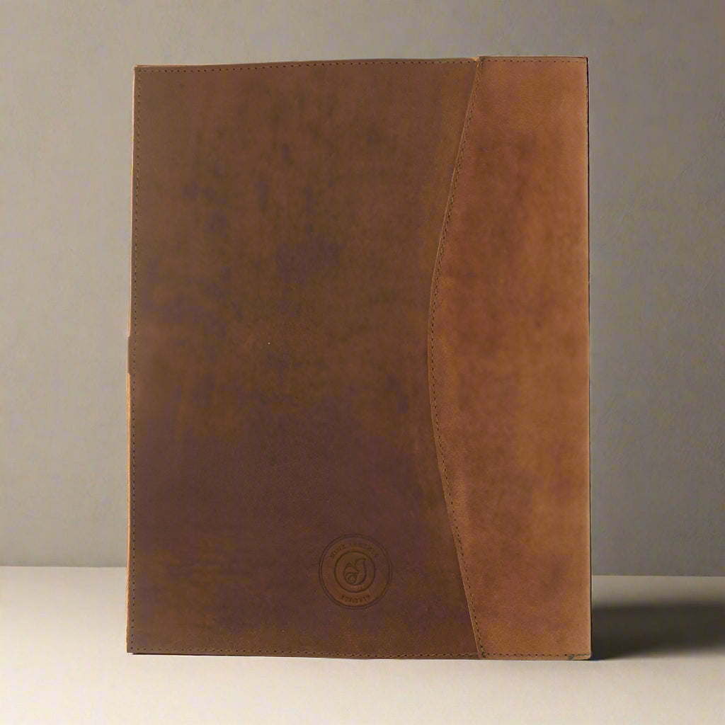 Multifunctional Leather Business Folder