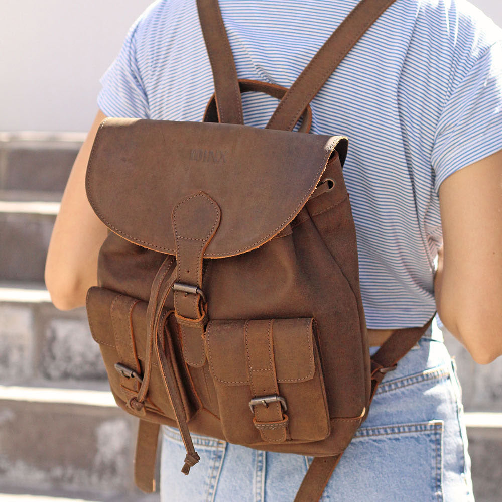 Finn Leather Backpack