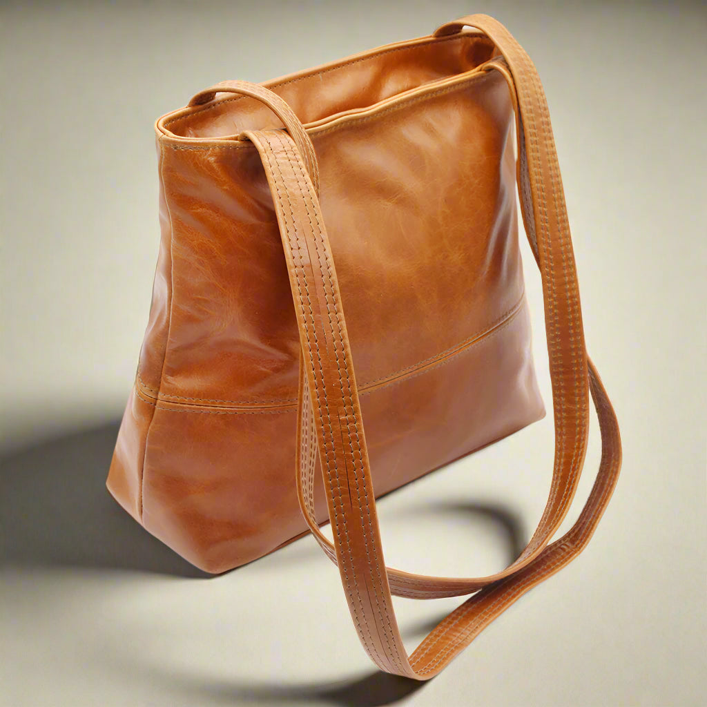 Justine Leather Handbag