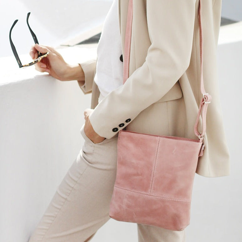 Get up and go Leather Bag
