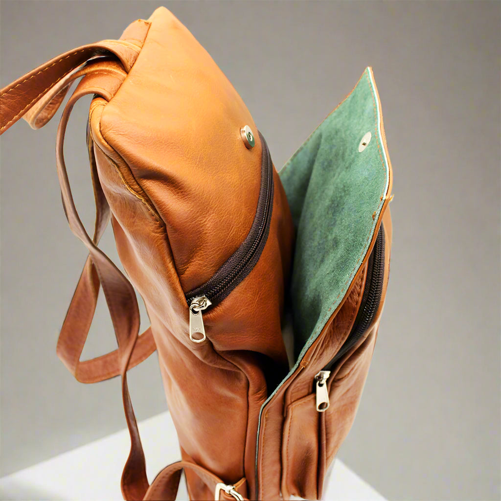 Ashton Leather Backpack