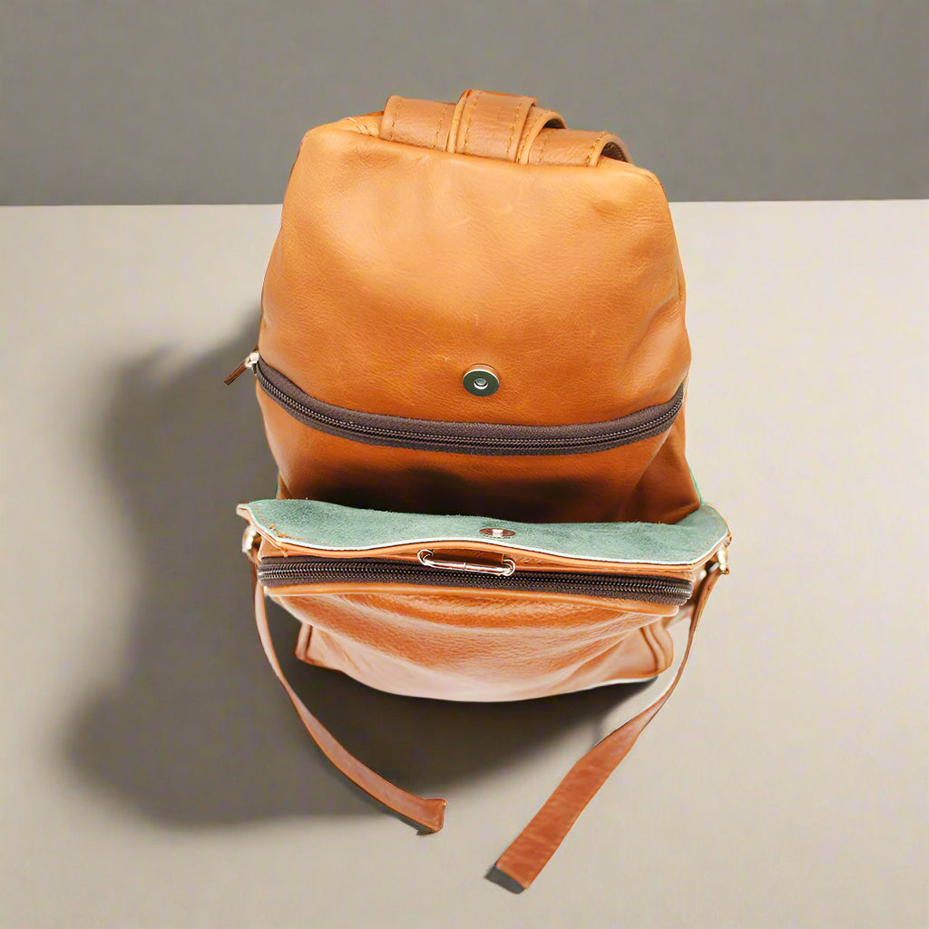 Ashton Leather Backpack