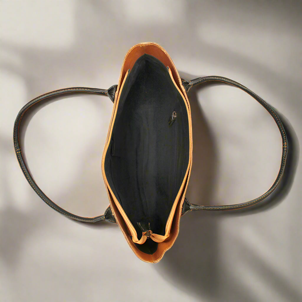 Harriett Leather Hand Bag Combo