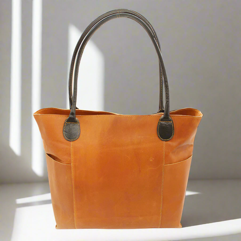Harriett Leather Hand Bag