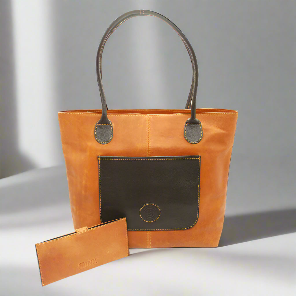 Victoria Leather Handbag Combo