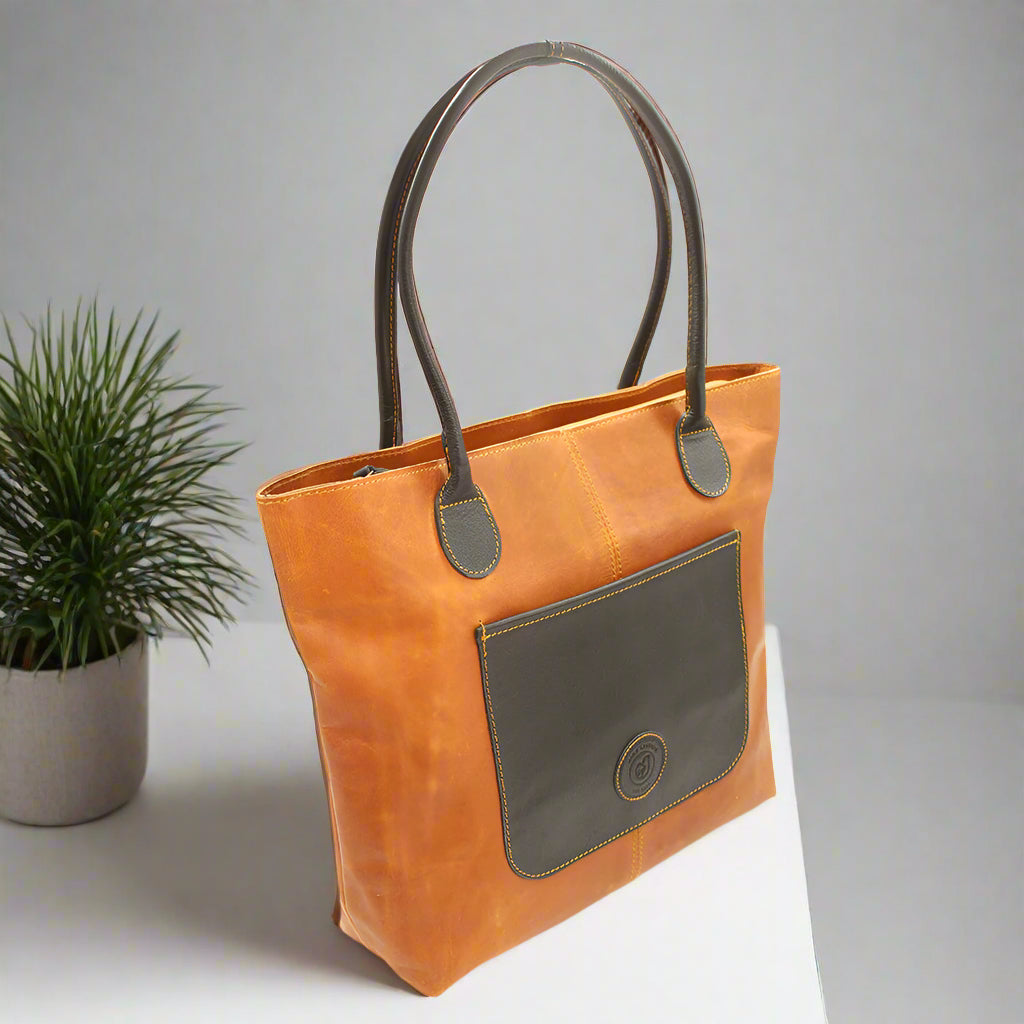 Victoria Leather Hand Bag