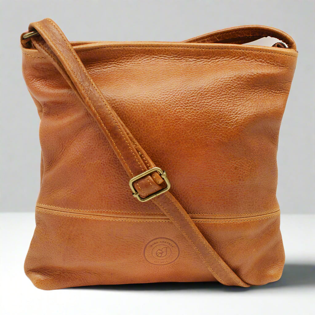 Maggie May Large Leather Sling Bag