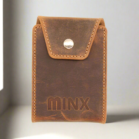 Concertina Leather  Card Holder