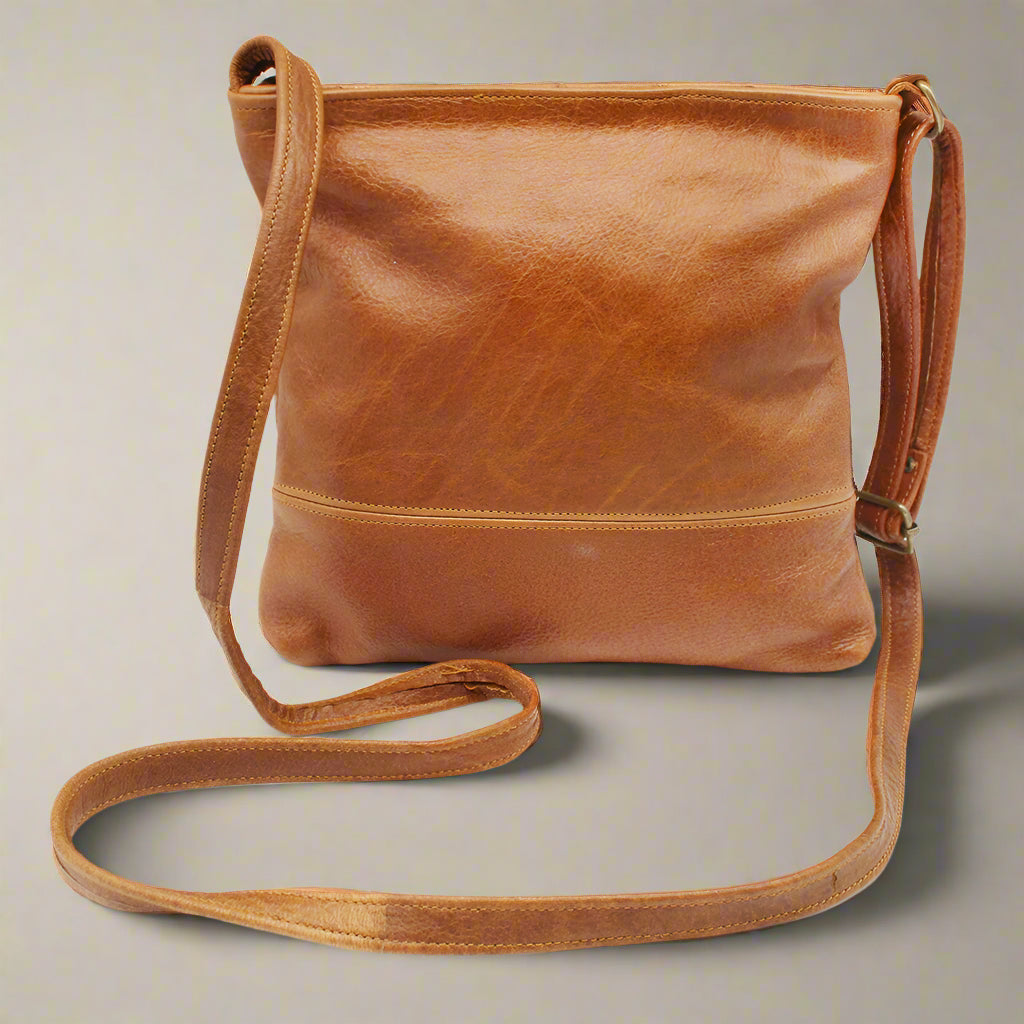 Maggie May Large Leather Sling Bag