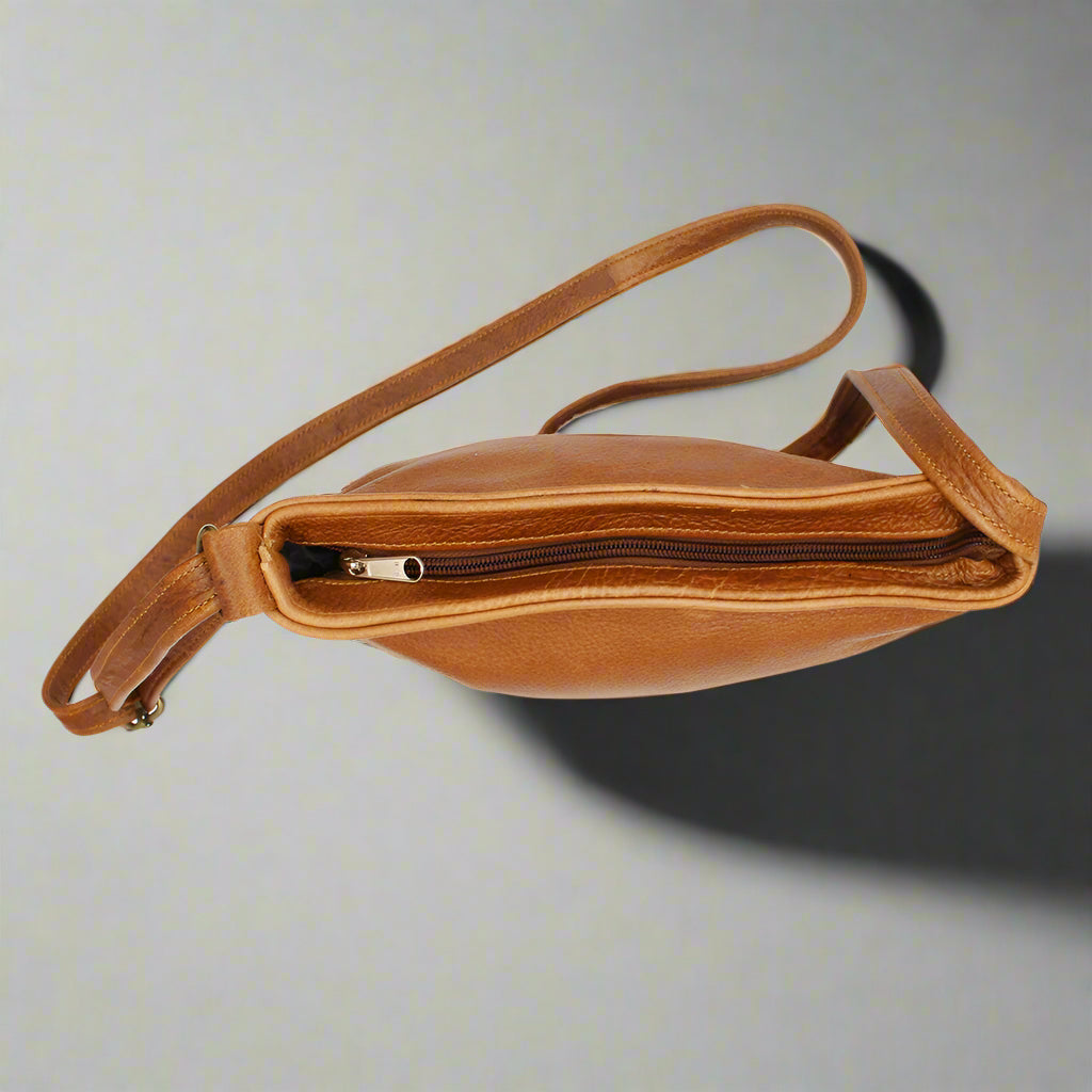 Maggie May Large Leather Sling Bag