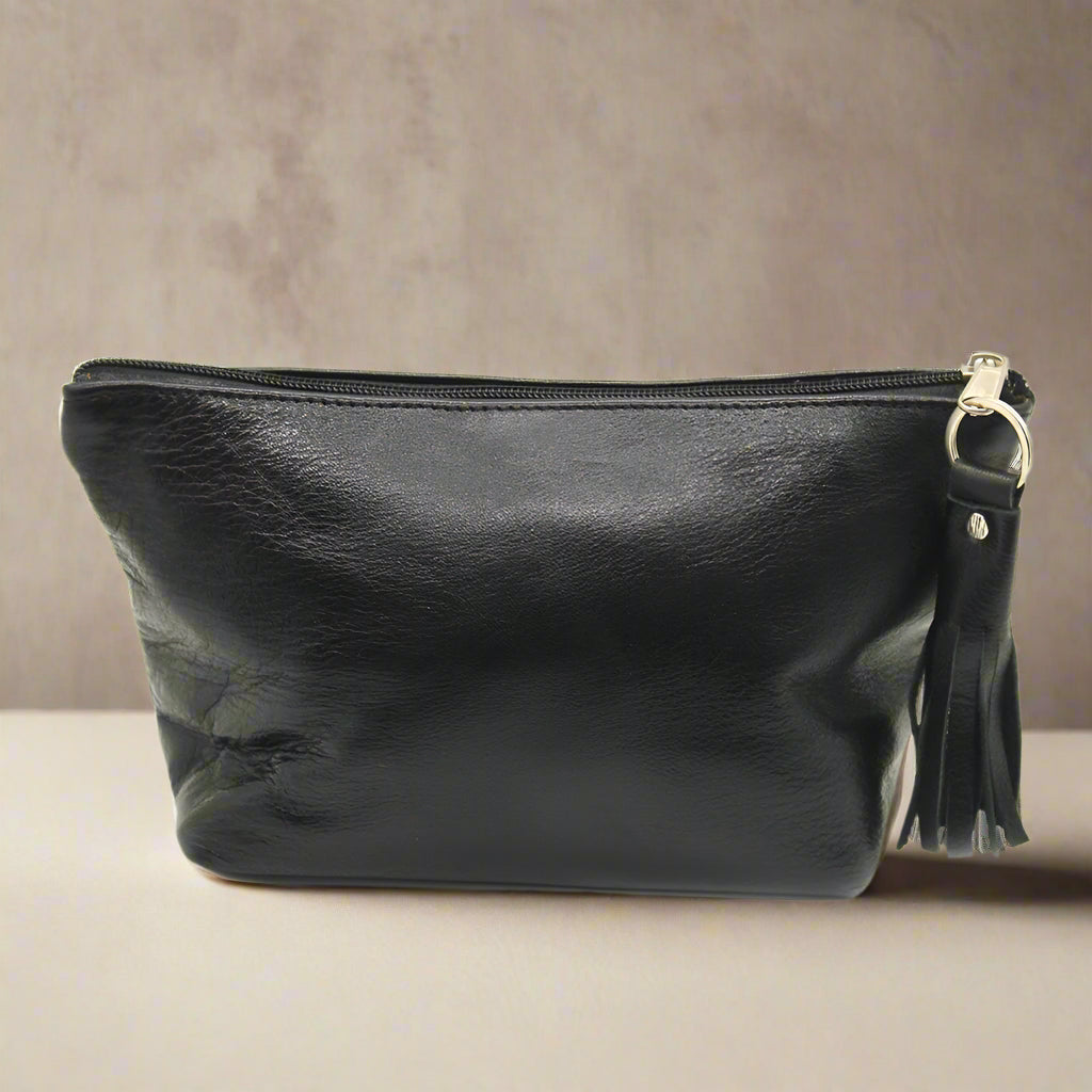 Cammy Leather Cosmetic Bag