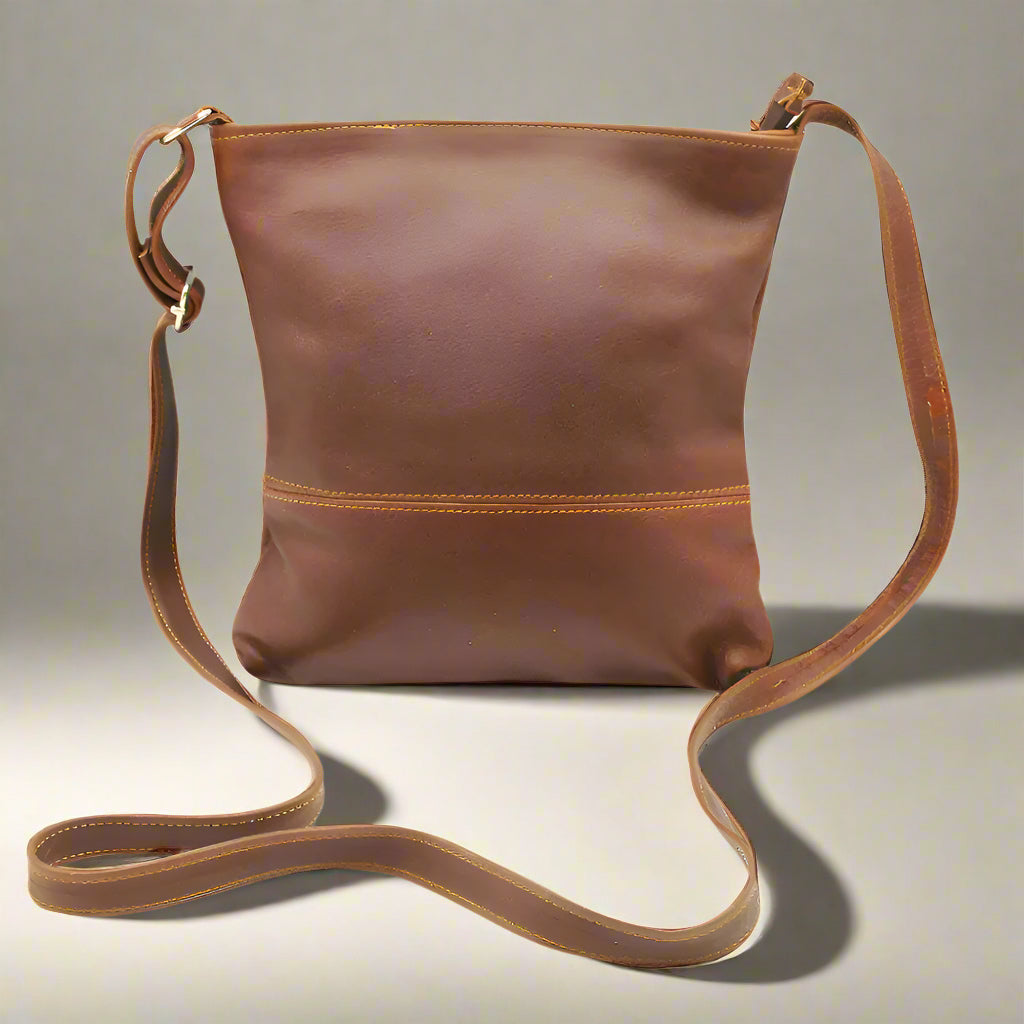 Maggie May Leather Sling Bag