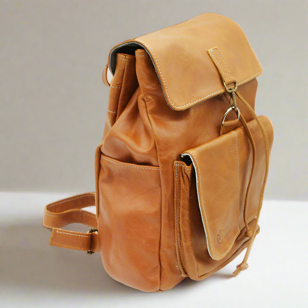 Drew Leather Backpack