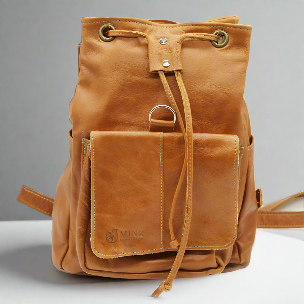 Drew Leather Backpack