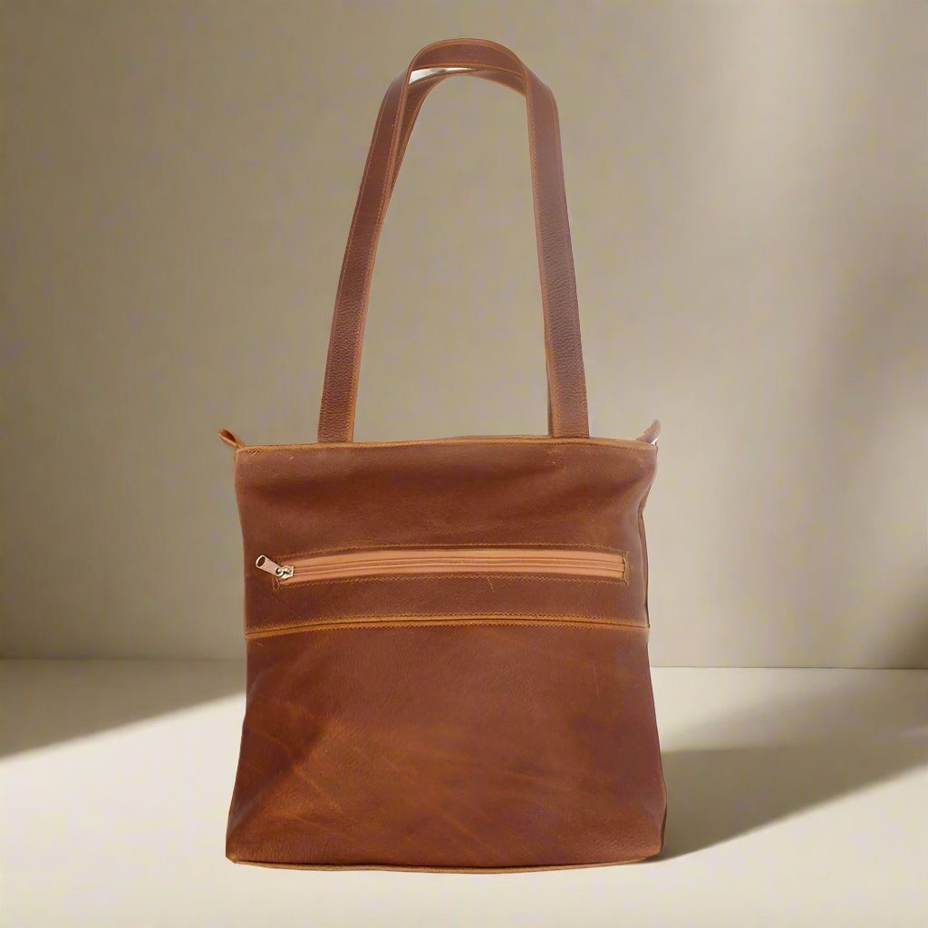Justine Leather Handbag