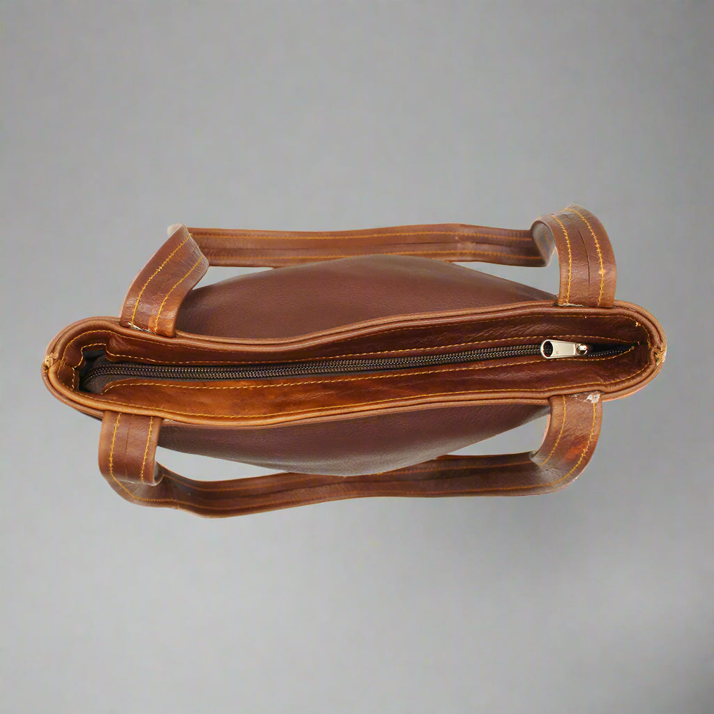 Justine Leather Handbag