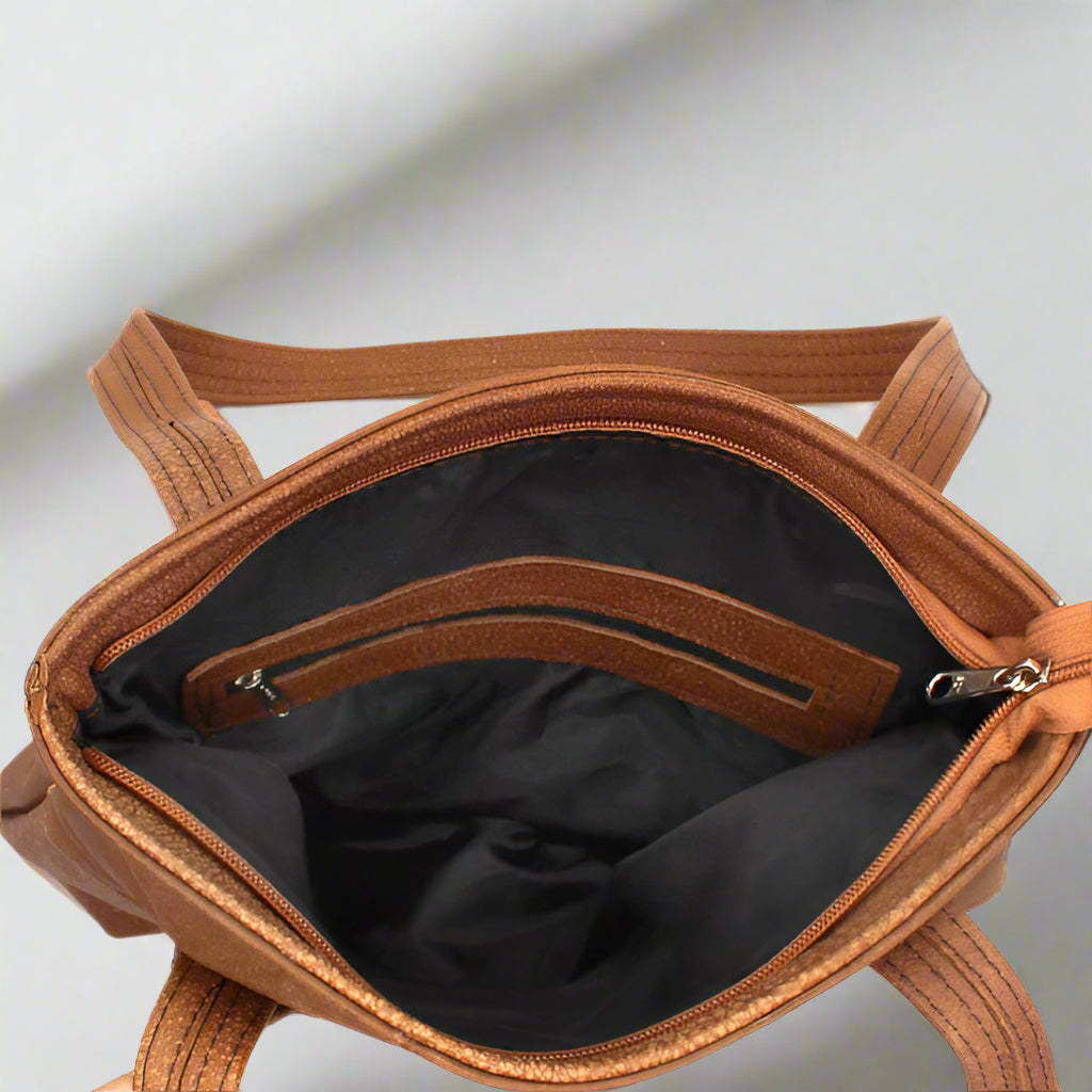 Justine Leather Handbag