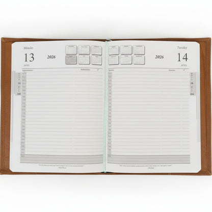 A4 Diary Cover Genuine Leather