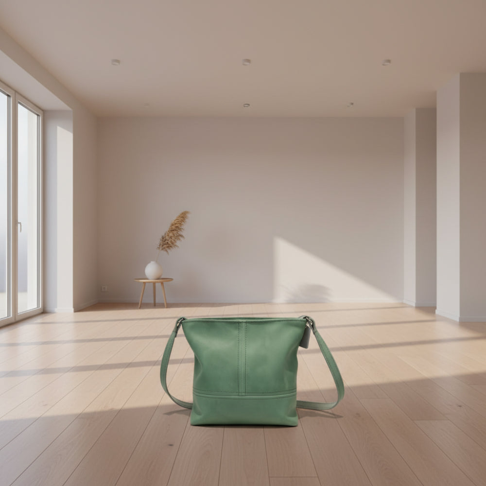 Get up and go Leather Bag