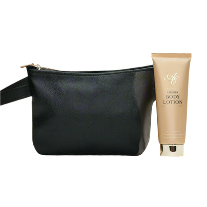 Make Up Bag and Body Lotion Gift Set WOMENS DAY