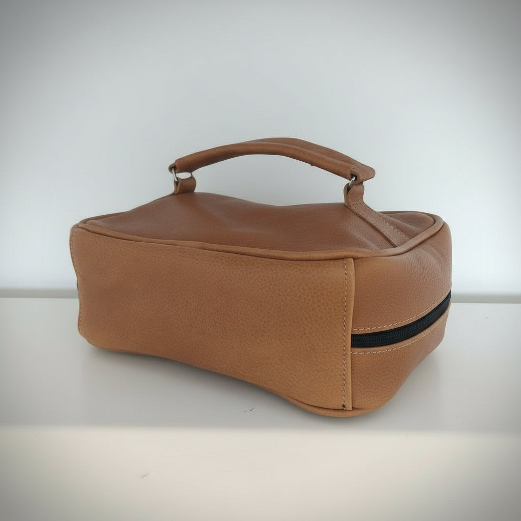 TimberTide Genuine Leather Dopp Bag