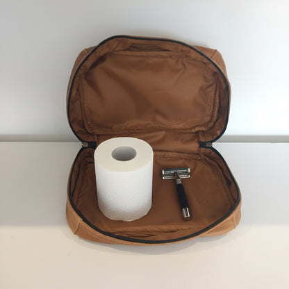 TimberTide Genuine Leather Dopp Bag