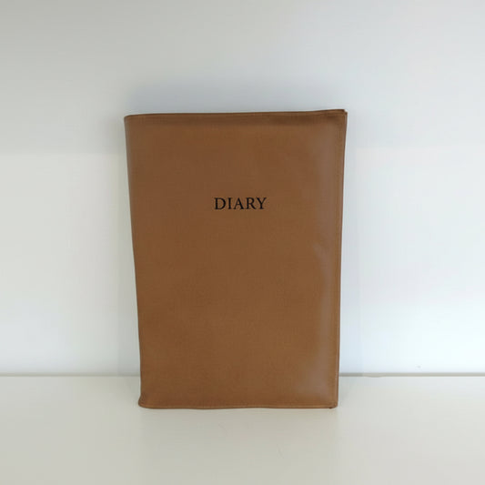 A4 Diary Cover Genuine Leather