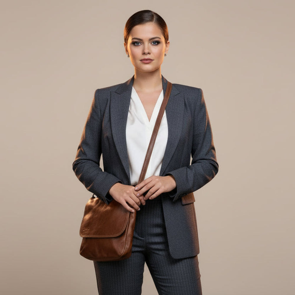 Huxley Leather Hand Bag