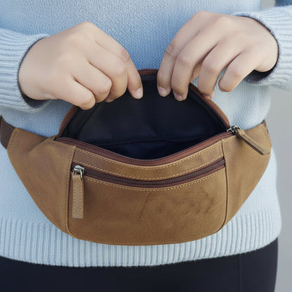 Moon Bag – Genuine Buffalo Leather