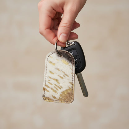 Keyring Leather and Nguni