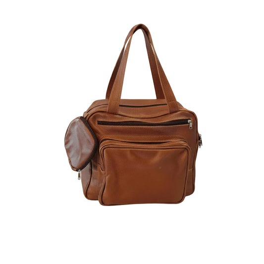 The Coney – Leather Nappy & Travel Bag