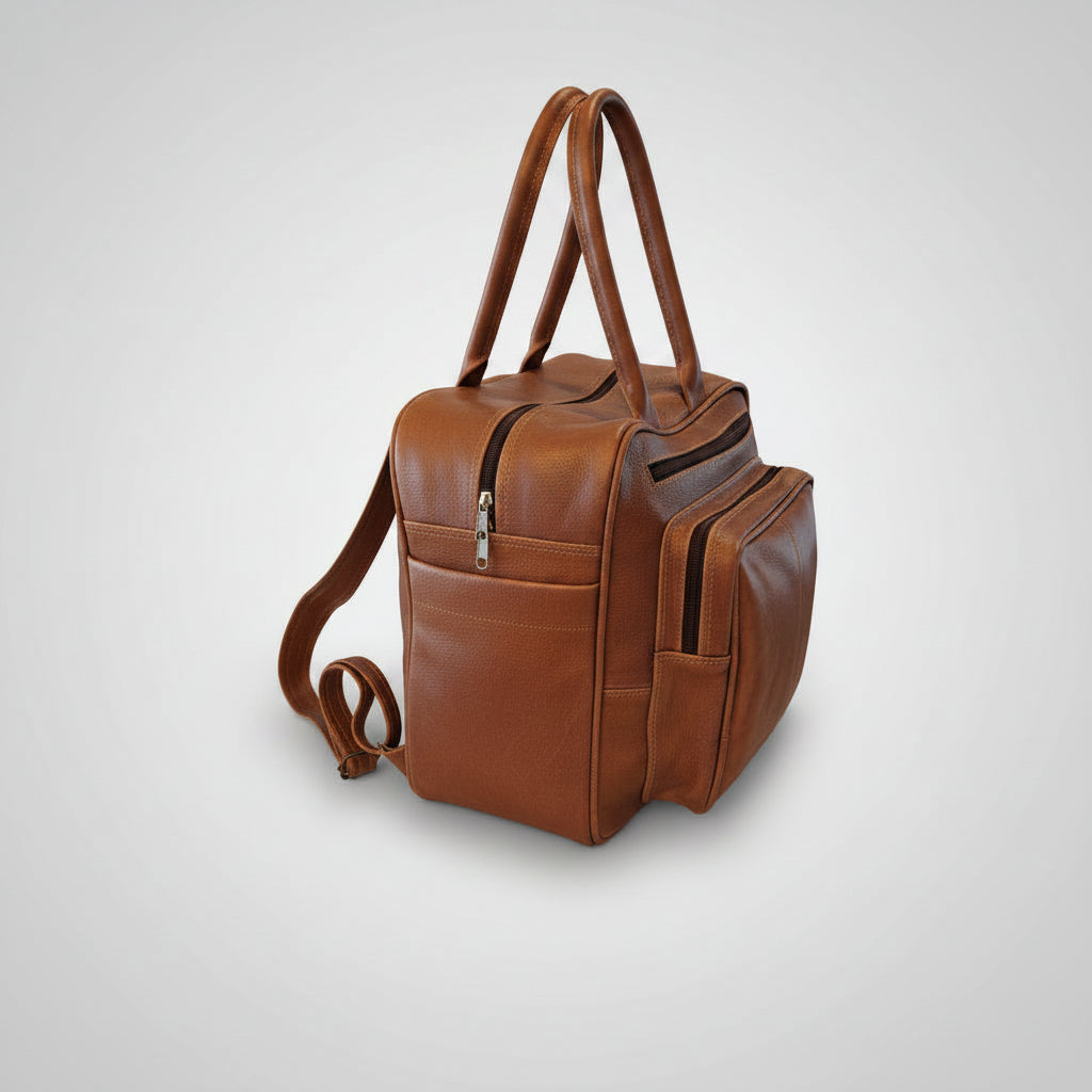 The Coney – Leather Nappy & Travel Bag